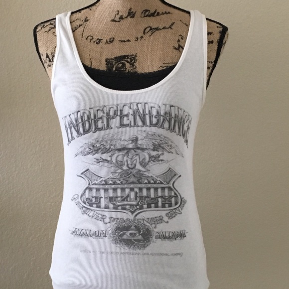 Lucky Brand white tank - size Medium - Picture 2 of 3